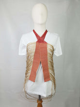 Load image into Gallery viewer, Leatherweave Halter Vest
