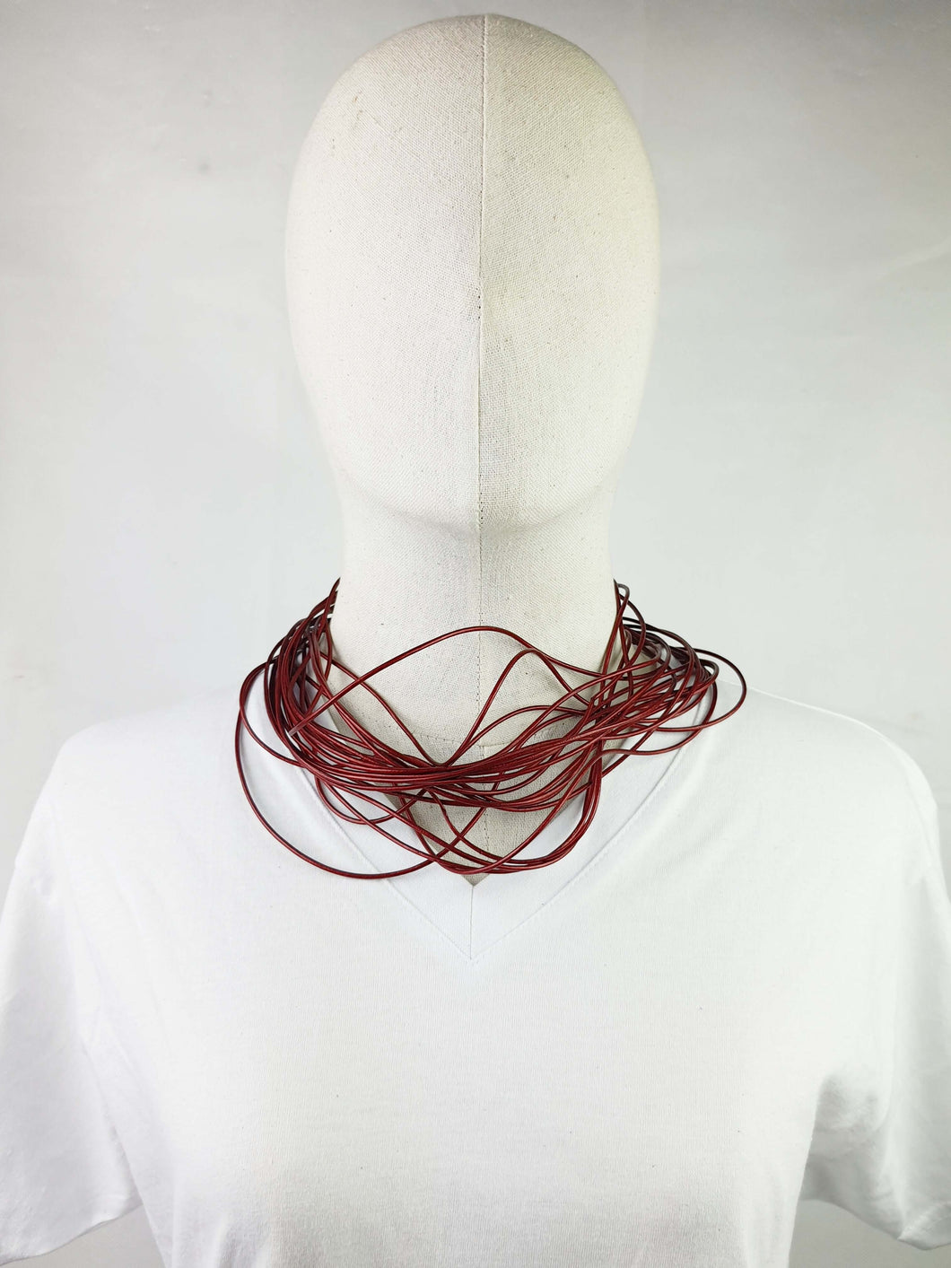 Leatherweave Cord Necklace
